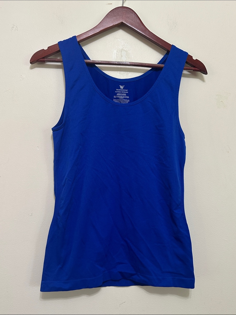 Worthington Royal Blue Scoop Neck Tank